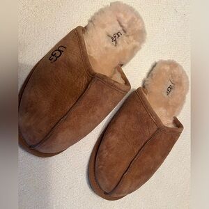 UGG Tan Sheepskin Slippers